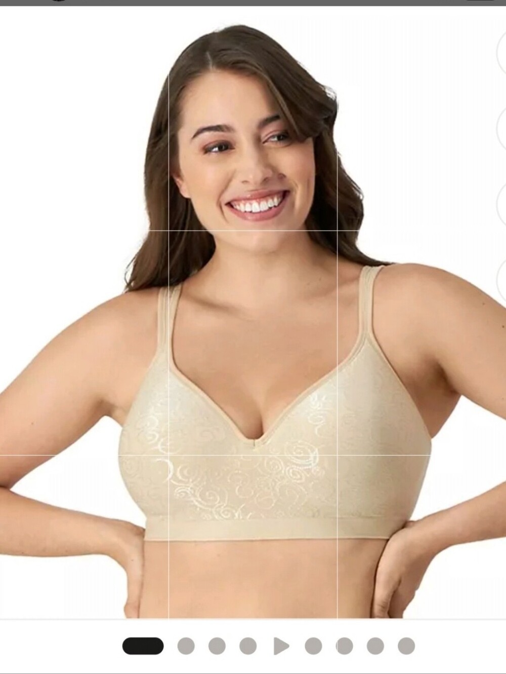 Bali Comfort Revolution Nude Wireless Everyday Bra- 36C